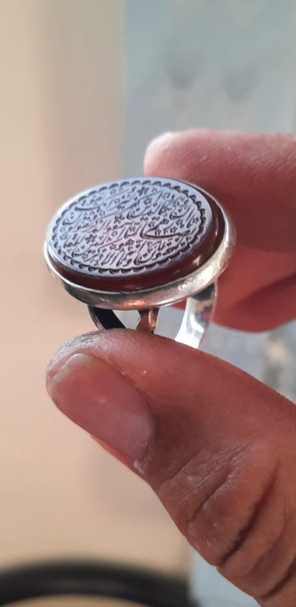 تصویر 3 — انگشتر عقیق خونی