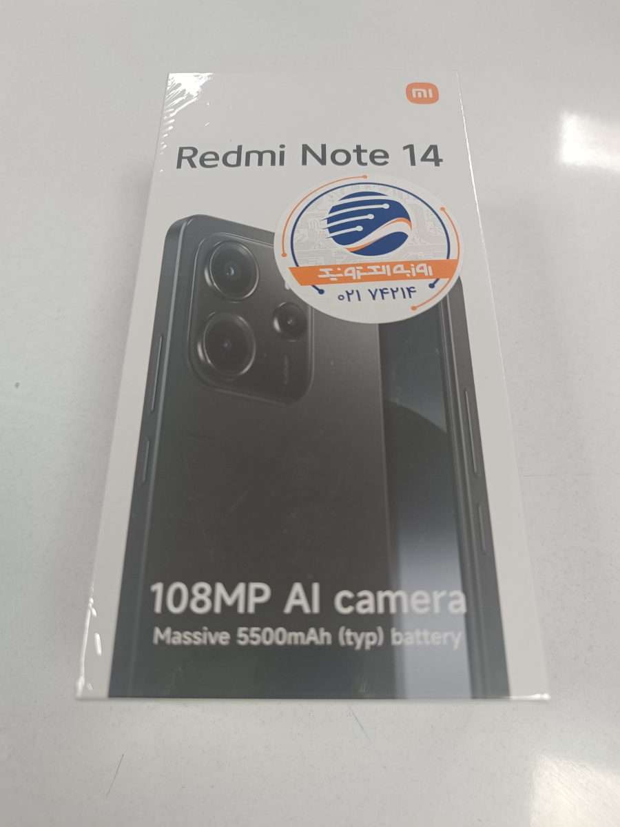 گوشی موبایل شیائومی Redmi Note  14  دو سیم کارت ظرفیت رام 8 گیگ و حافظه داخلی 256 گیگابایت